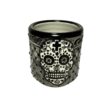 Taza Recta Estandar Fondo Blanco Con Negro Y Calaverita